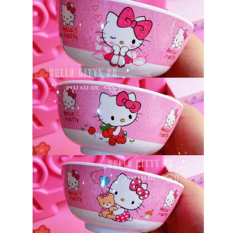 Chén tròn lớn Hello Kitty - Doremon Doraemon