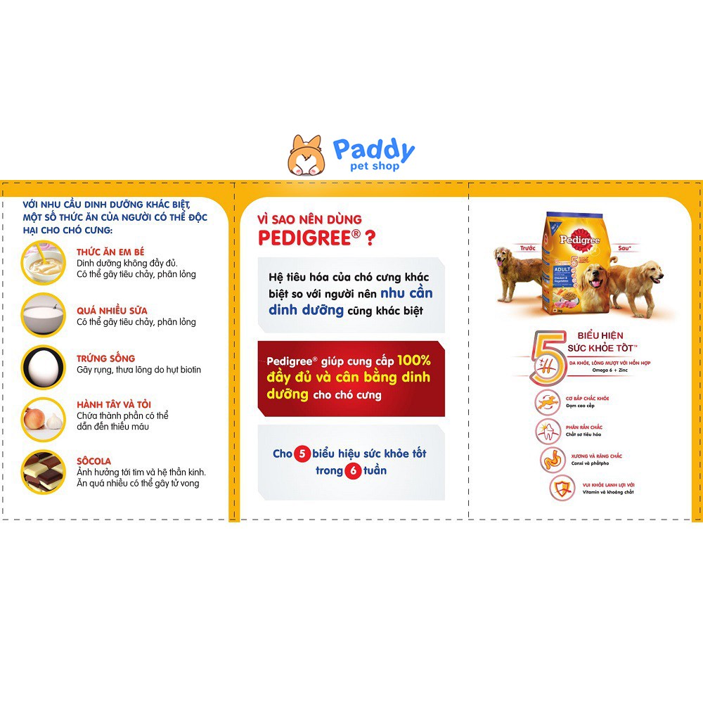 Bánh Xương Sạch Răng Cho Chó Cỡ Trung 10-25kg Pedigree Dentastix Medium Dogs 98g