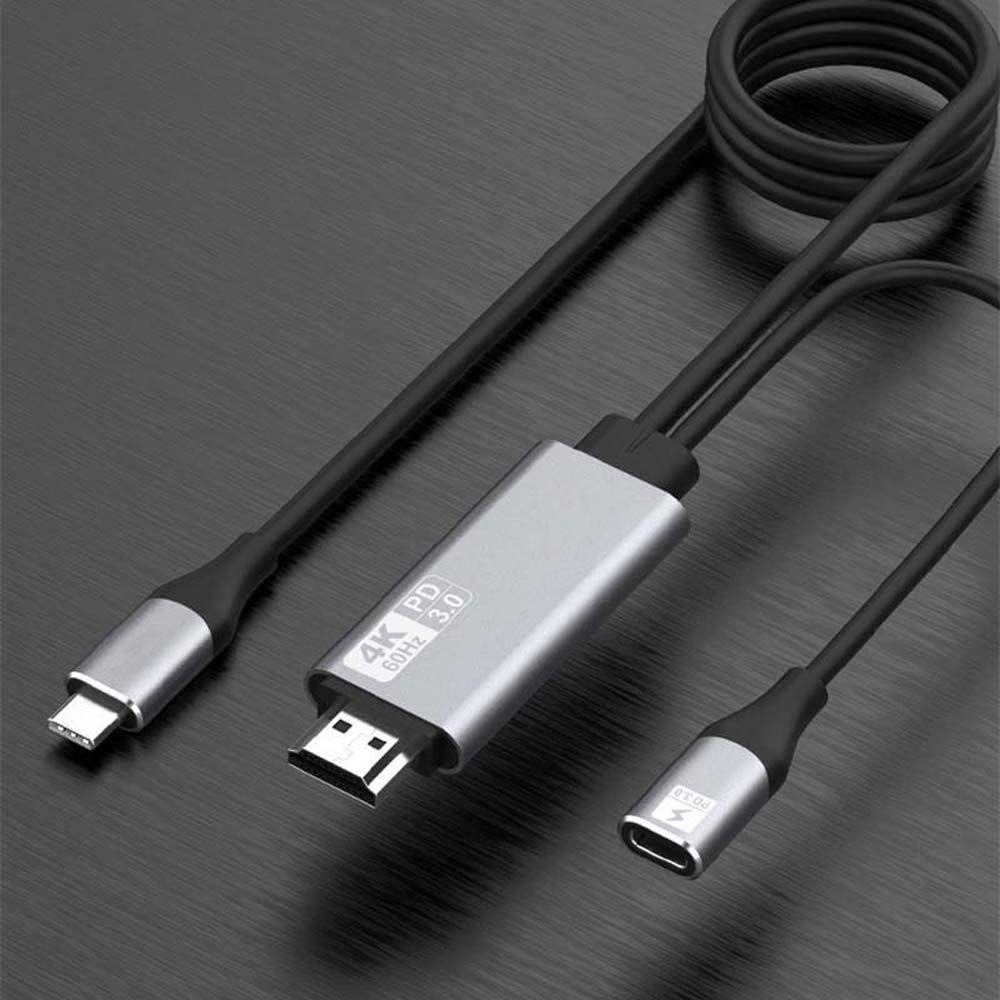 Dây Cáp Chuyển Đổi USB Type C Sang HDMI 4K TAYLOR1 Chuyên Dụng Cho Tv Laptop