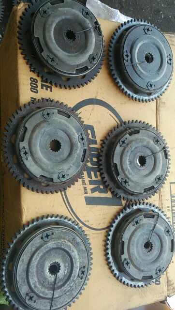 Combo bộ nhông nhỏ +nhong Lớn +vòng Bi +thớt đề  zin novo