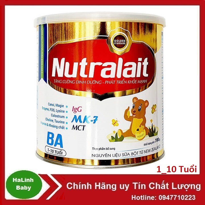 Sữa Bột Nutralait BA 700g