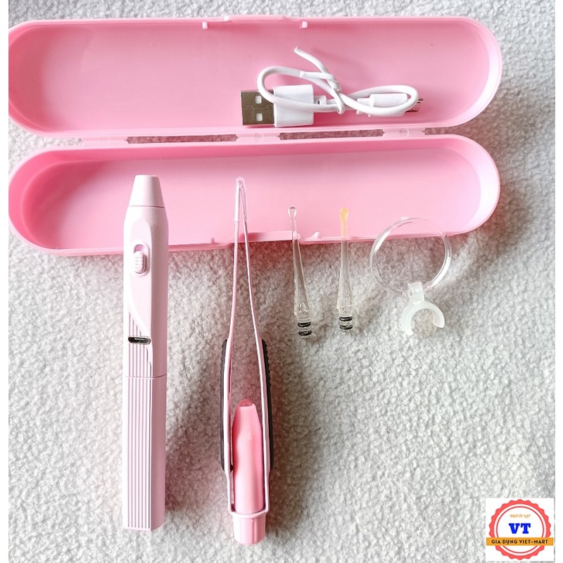 Bộ lấy ráy tai có đèn cho bé an toàn, hiệu quả