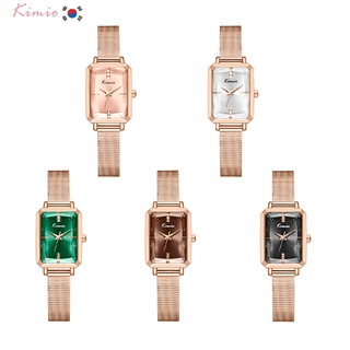 Đồng Hồ Đeo Tay Kimio K6376 Dây Đeo Kim Loại Thời Trang Cho Nữ