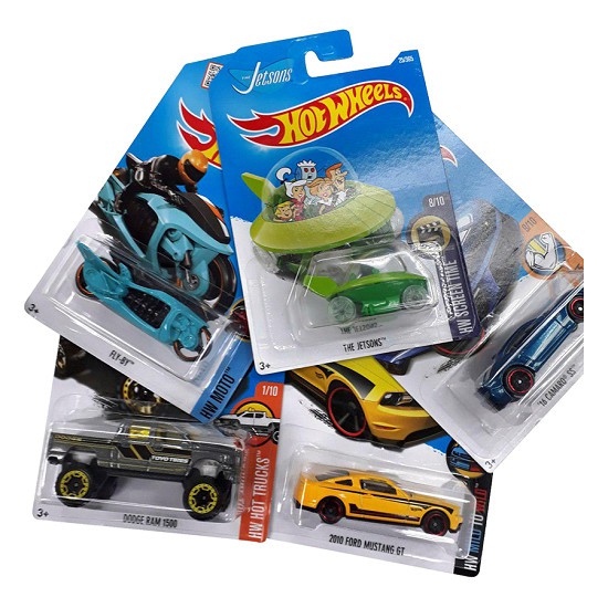 Xe mô hình ô tô mini Hot Wheels made in Malaysia (giao ngẫu nhiên xe)