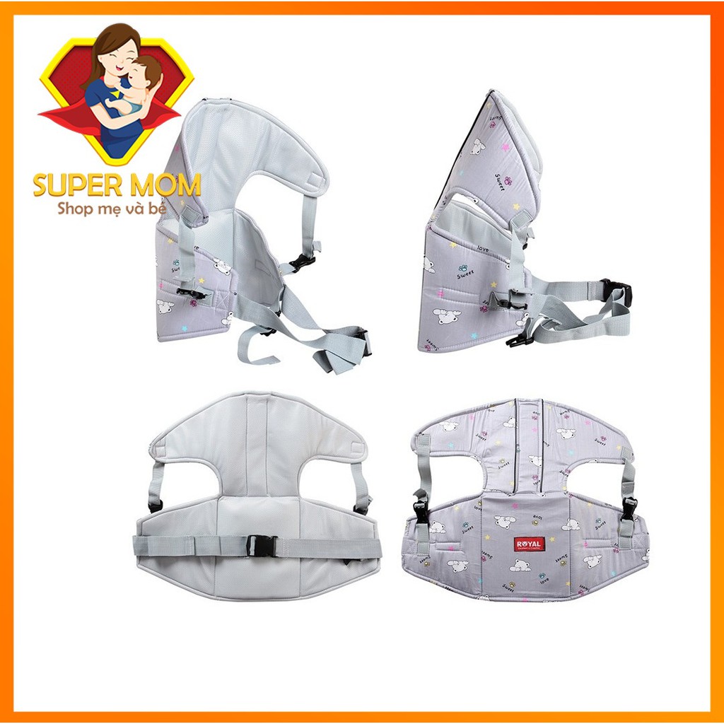 Đai Xe Máy có đỡ cổ cao cấp giúp an toàn cho bé khi đi xe máy, xe đạp - Hàng loại 1