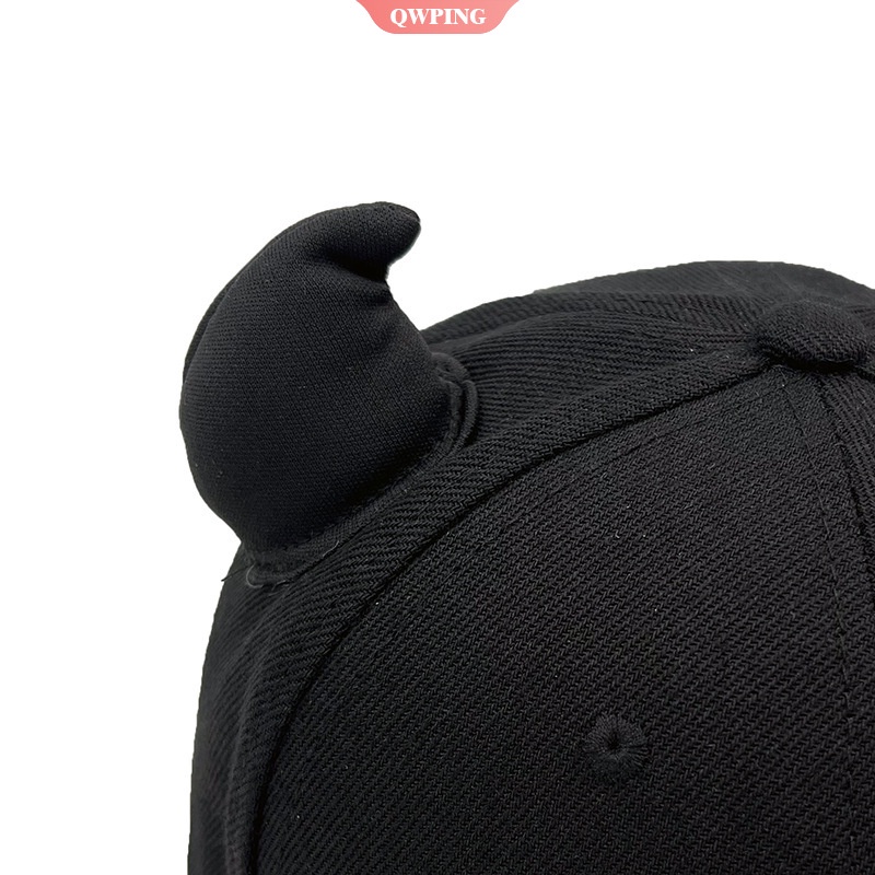 Nón Lưỡi Trai Hình Sừng Quỷ Dễ Thương Cho Nam Và Nữ