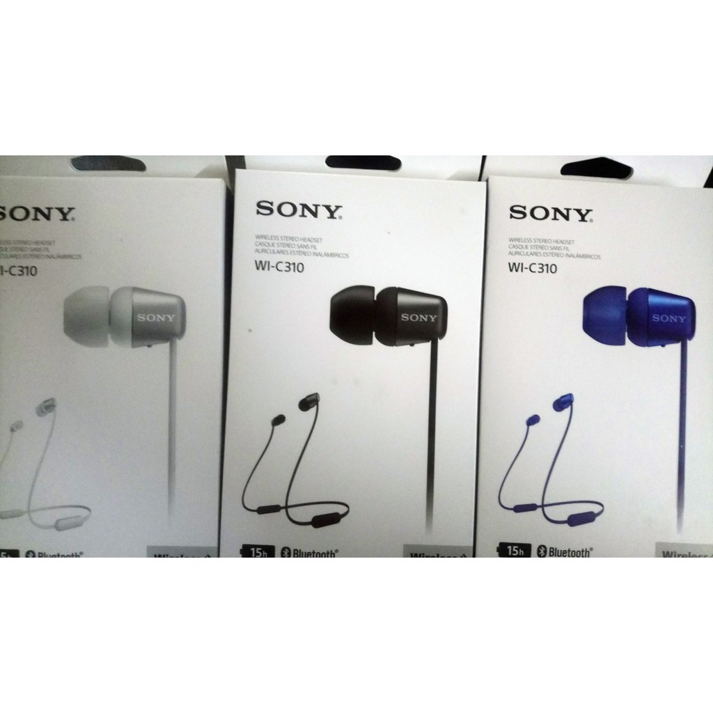 Tai nghe Bluetooth Sony WI-C310 Mới nguyên seal ( Sony wic310 )