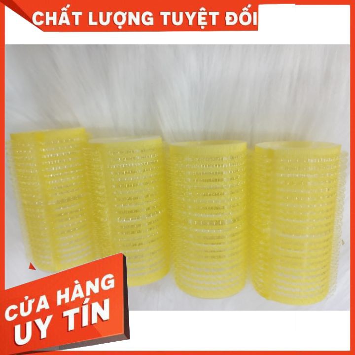 Ống lô gai dính trục lông quấn tóc tạo độ phồng tại nhà size lớn nhỏ  FREESHIP  xinh xắn quấn là tự dính không cần kẹp