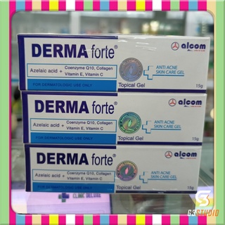 Chính hãng giảm mụn, kem mờ sẹo, giảm thâm derma forte 15g