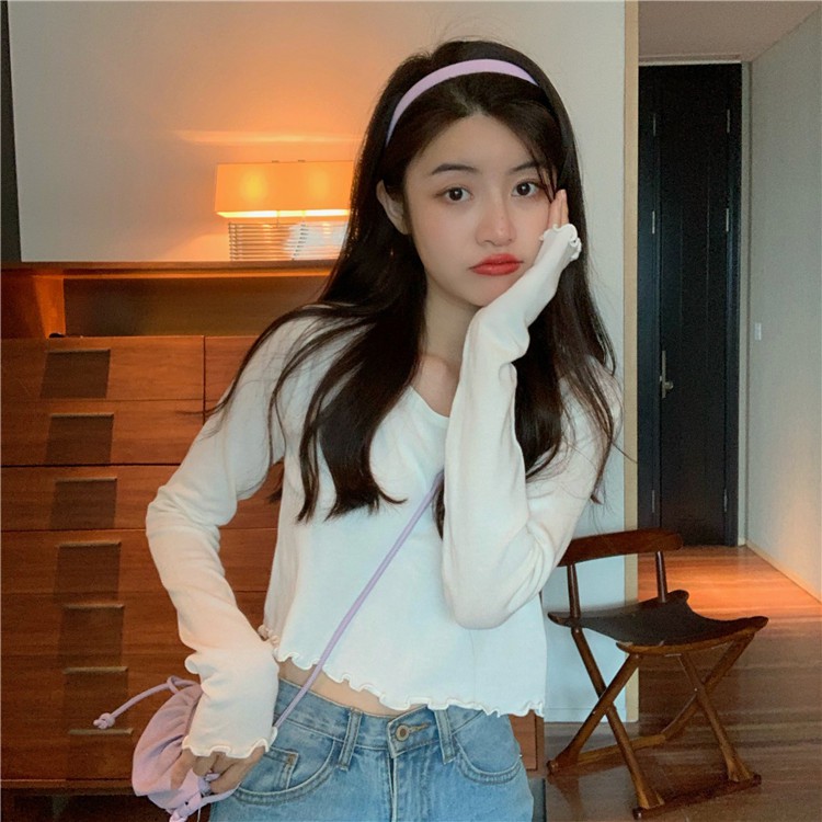 Bộ Áo Croptop Dài Tay 2020 | BigBuy360 - bigbuy360.vn