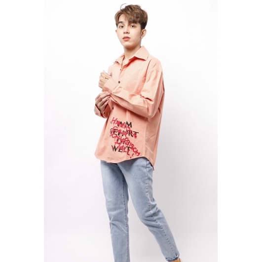 Sơ mi form rộng Nô Store