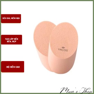 Bông phấn ướt xúc xích vacosi 2 miếng bp10