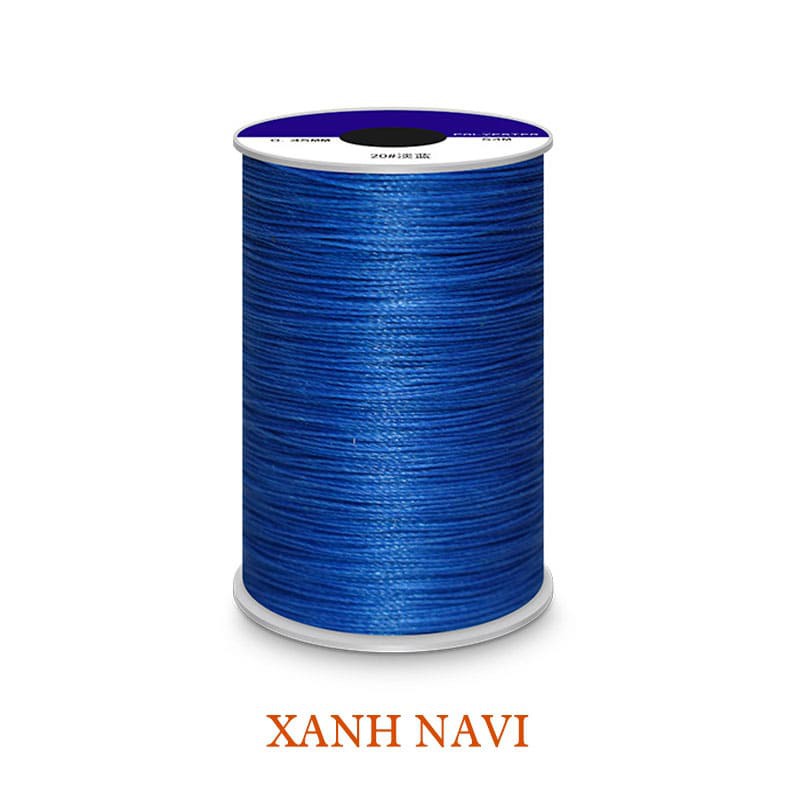 Chỉ dù sáp tròn khâu đồ da chuyên dụng 0.55