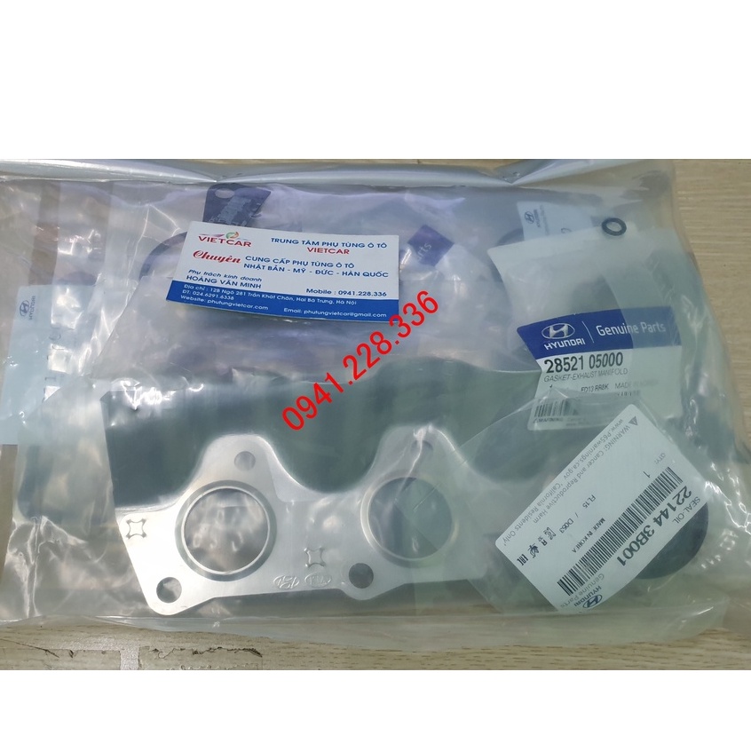 Bộ Gioăng đại tu Hyundai Eon chính hãng 2091005M01