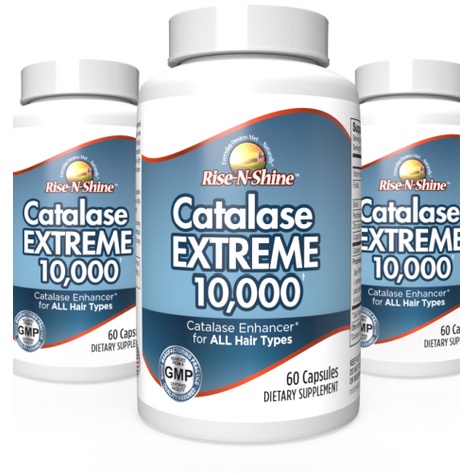 Viên Uống Bổ Sung Cho Tóc Bạc Giúp Tóc Óng Mượt Chắc Khỏe Ngừa Gãy Rụng Catalase EXTREME 10,000