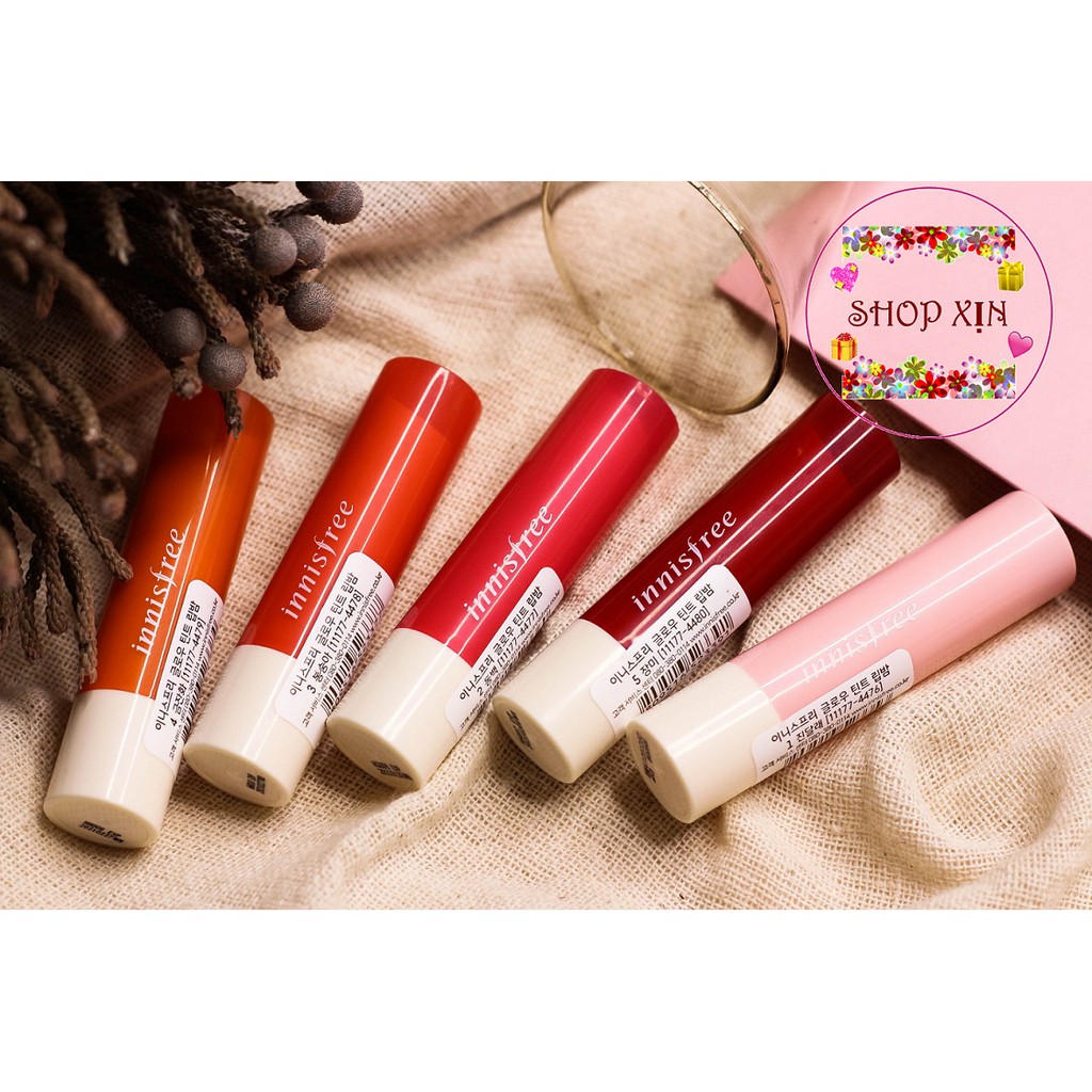 SON DƯỠNG CÓ MÀU INNISFREE GLOW TINT LIP BALM 3,5g