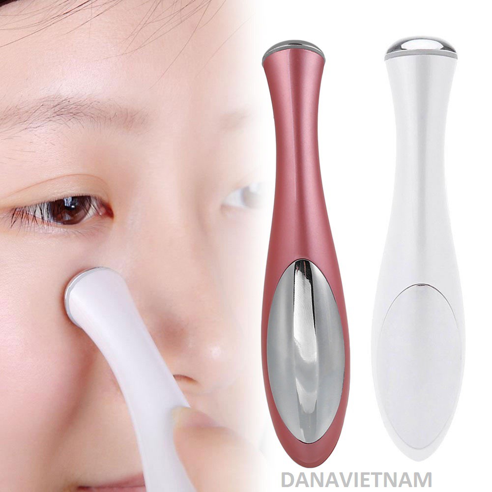 Máy Massage đánh tan quầng thâm mắt (Eye lontophesis Instrument) trắng TẶNG GIÁ ĐỠ ĐIỆN THOẠI