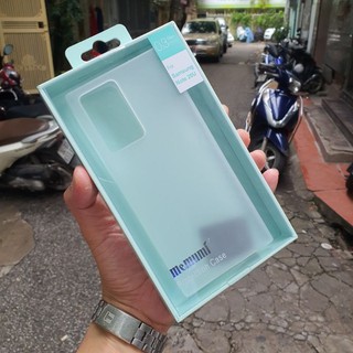 Ốp lưng Samsung Note 20 / Note 20 Ultra Memumi lụa siêu mỏng 0,3mm chính hãng