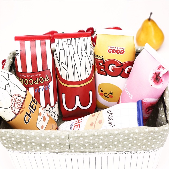 Túi bút hộp sữa dáng 2