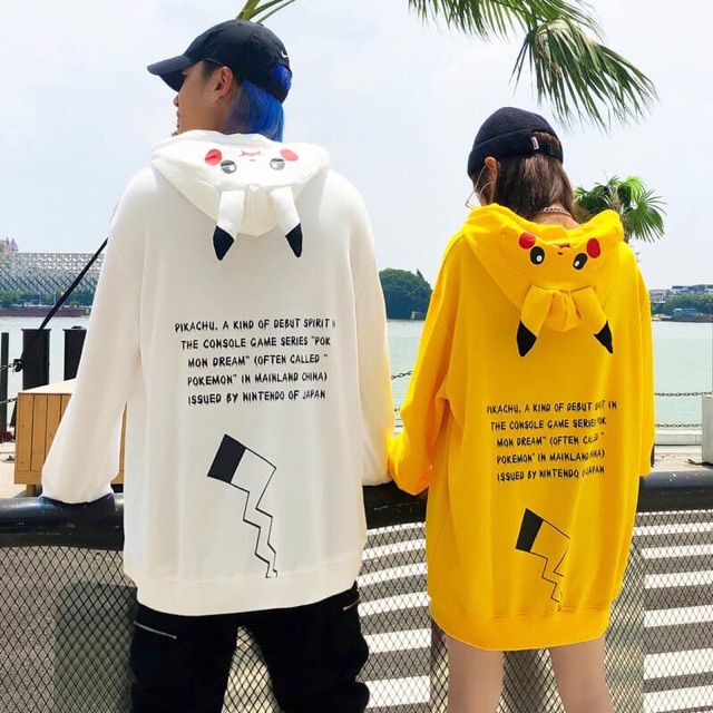 Áo hoodie pikachu | BigBuy360 - bigbuy360.vn