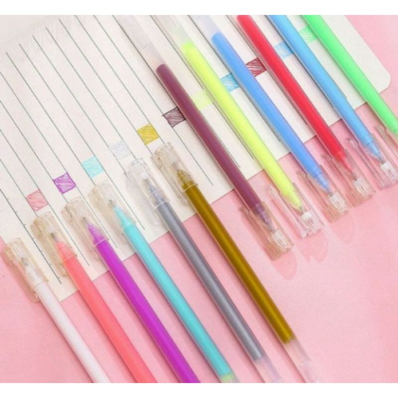 BÚT NHŨ HIGHLIGHT MINI 1021 0.5MM - BÚT KIM TUYẾN VIẾT THIỆP NÉT NHỎ CENVAVA