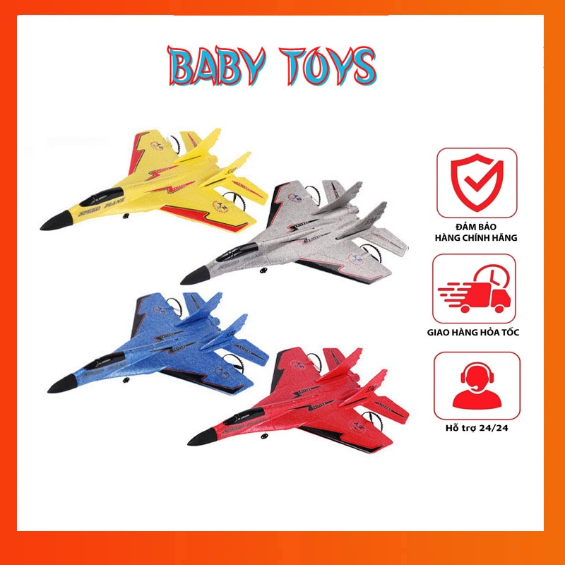 Máy bay điều khiển từ xa Mig Zy 320, Zy 530, Zy 740 đồ chơi trẻ em, siêu bền, pin khỏe, tầm xa 150m, tốc độ 40km/h
