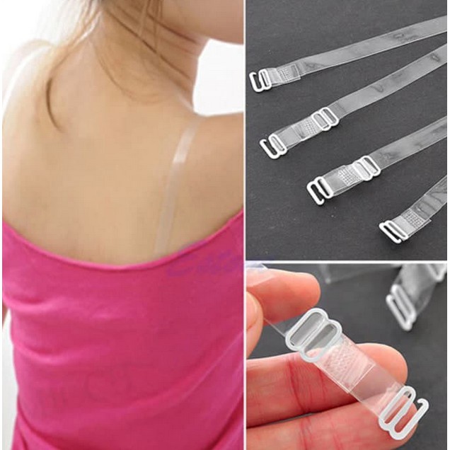 Set 2 Dây Áo Lót Trong Suốt