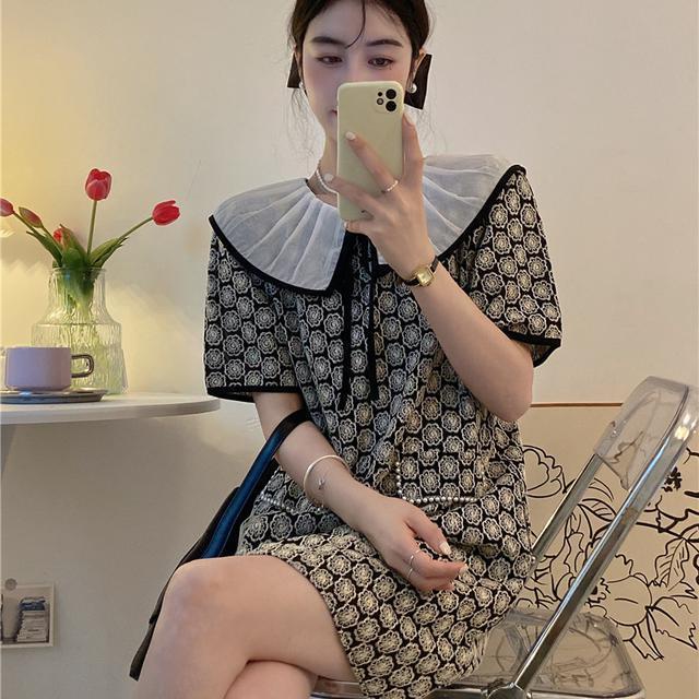 Xiaoxiang Đầm Thêu Hạt Cao Cấp Thời Trang Mùa Hè Dành Cho Nữ