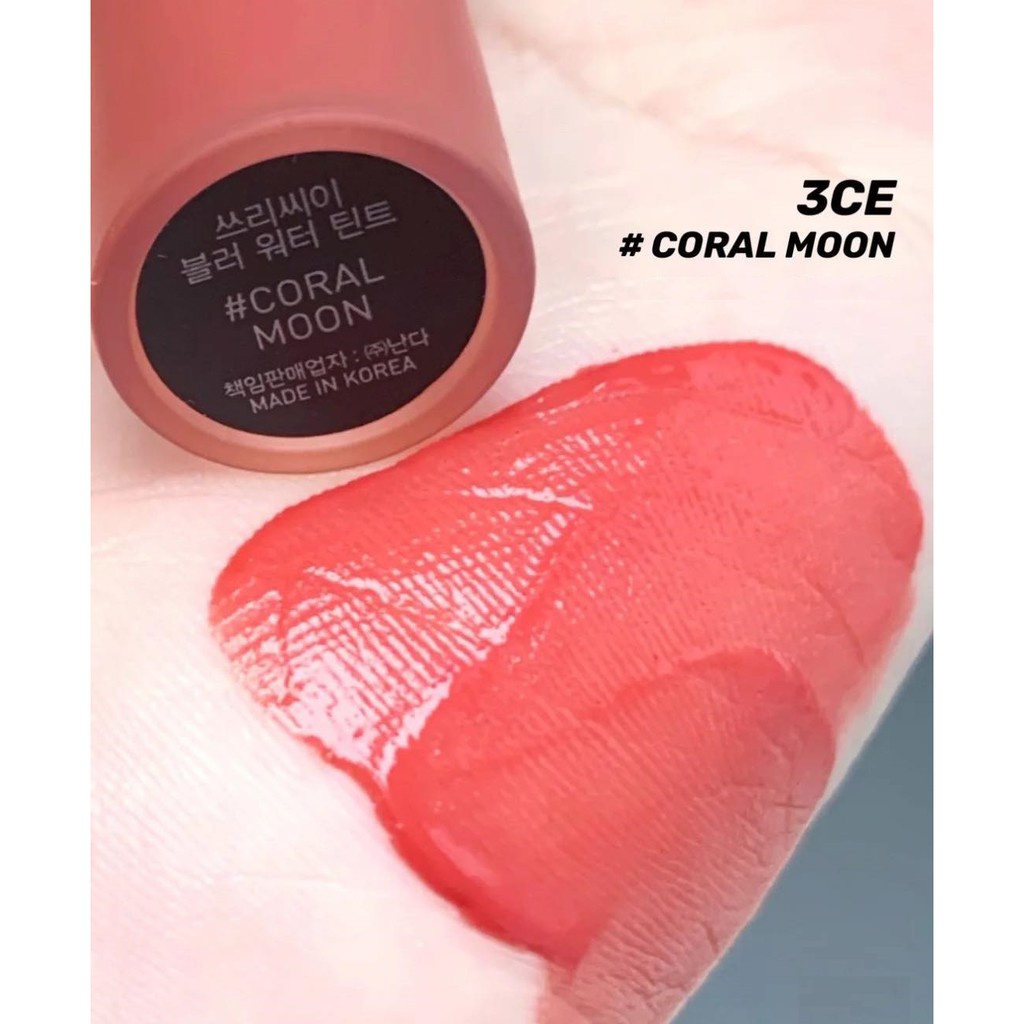 Son 3ce / Son Tint 3CE Blur Water Tint / Son kem lỳ mềm mịn lâu trôi Sepia Hàn Quốc