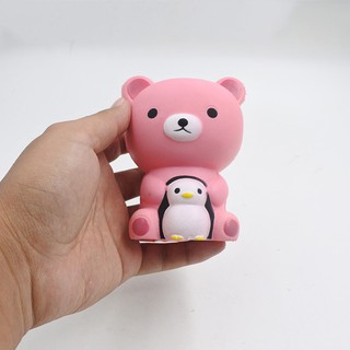 Đồ chơi gấu Squishy mini dễ thương cho bé