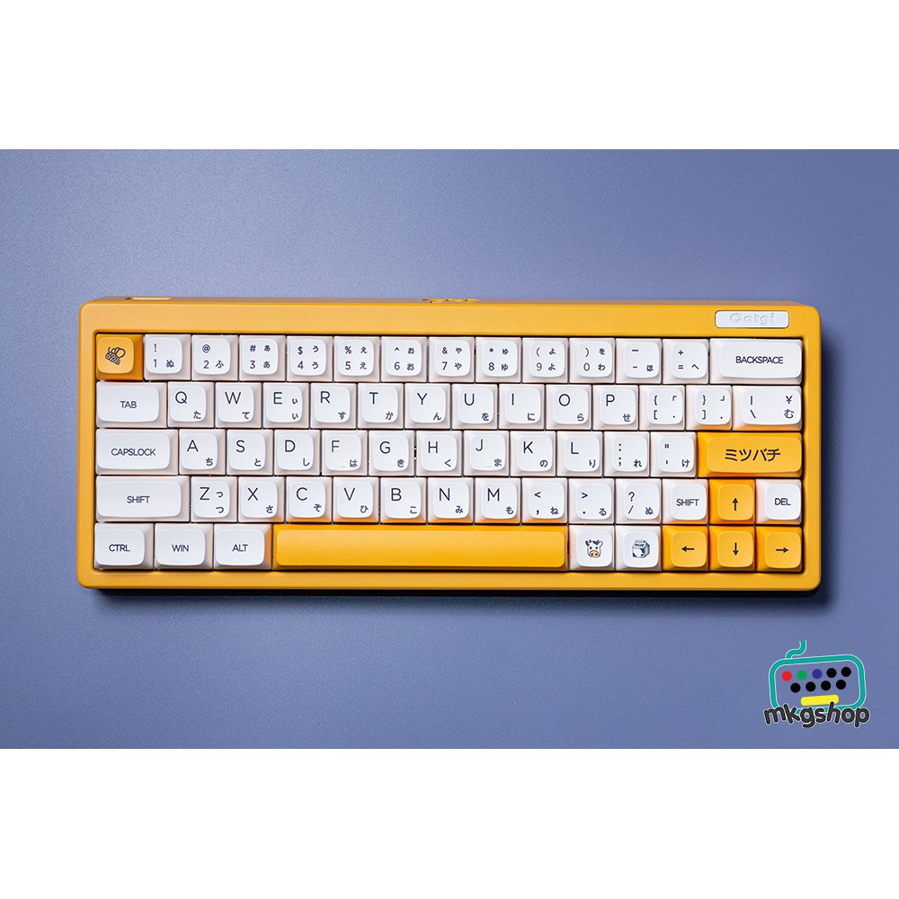 Keycap XDA Milk & Honey nhựa PBT Filco, leopold, ikbc, dareu, keychrone,...