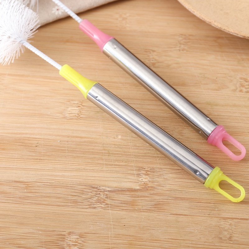 Cọ Vệ Sinh Bình Nước Cán Dài Có Thể Uốn Cong Tiện Dụng