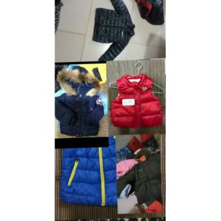 Áo lông vũ bé trai size nhỡ