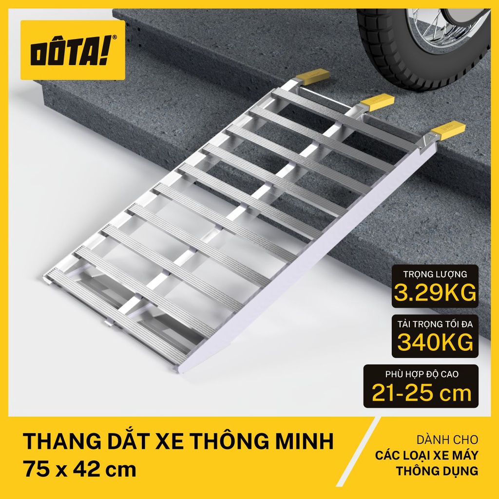 Thang Dắt Xe Thông Minh 75x42CM