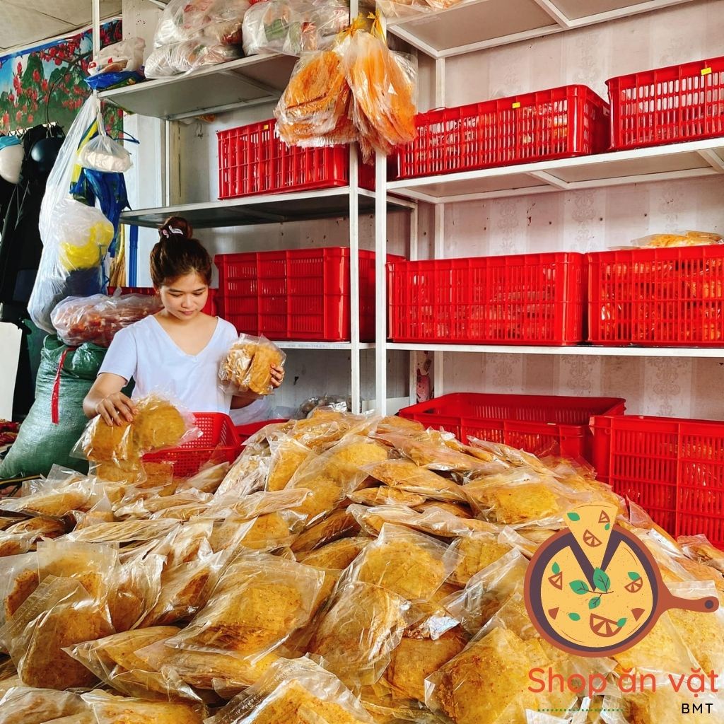 Bánh tráng xì ke muối nhuyễn Bon Bon bánh tráng nghệ sĩ trộn sate muối hành phi Tây Ninh - 14020158
