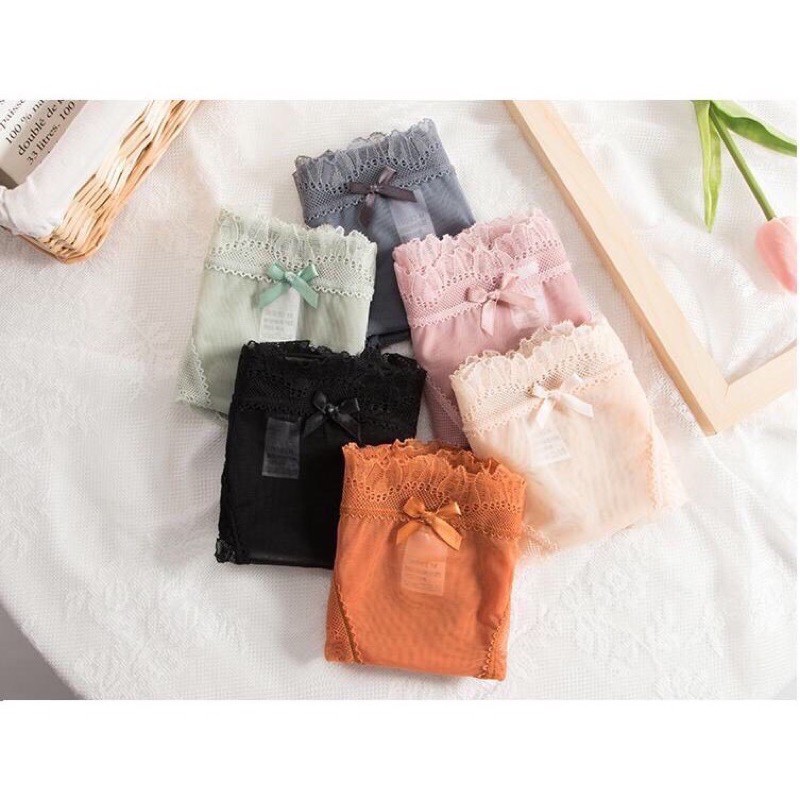 [Được chọn màu] Quần lót ren lưới siêu sexy MS263