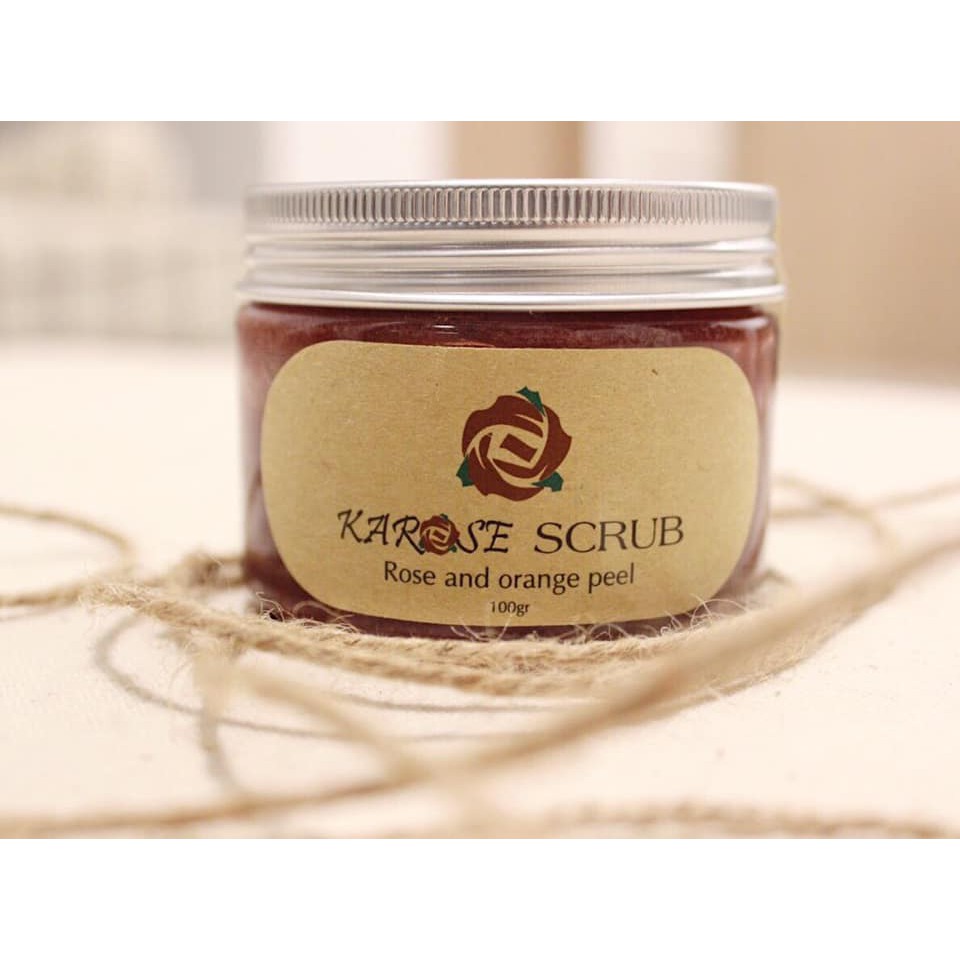 Rửa mặt tẩy da chết Karose scrub