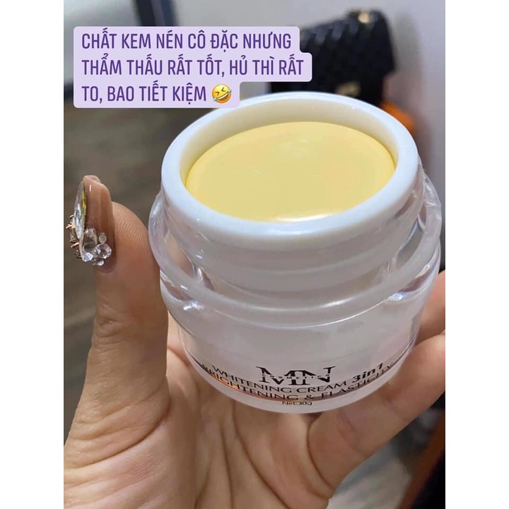 Kem face 3in1 dưỡng trắng da cải thiện mụn, nám, tàn nhang  Mỹ Mam
