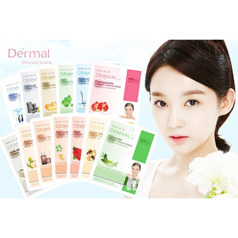 🍀🍀Mặt Nạ Dermal Pearl Collagen Ngoc Trai - 23g