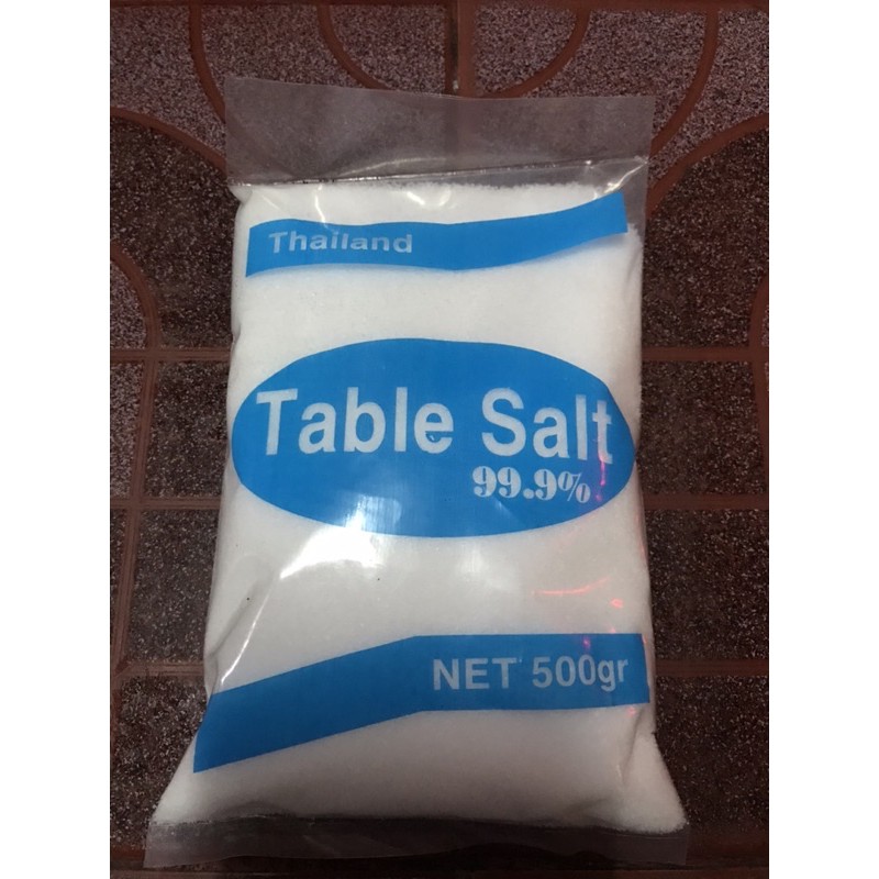 Muối sấy khô Thái Lan Table Salt 500gr