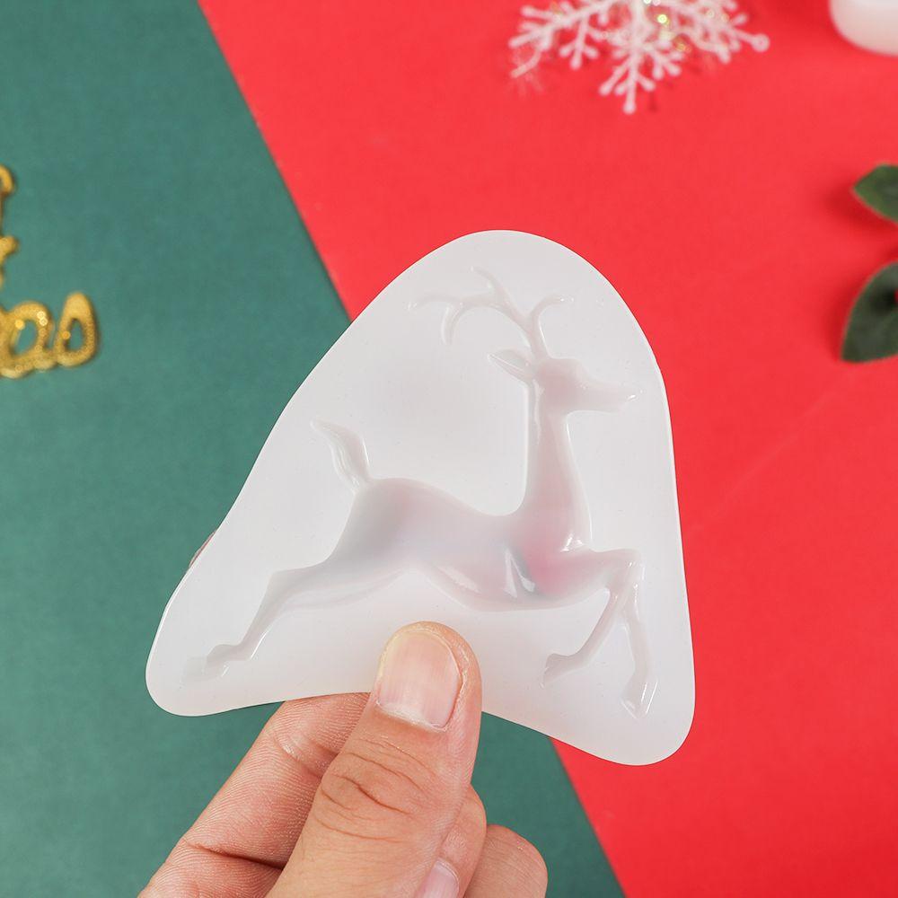 Khuôn Silicone Làm Thẻ Treo Trang Trí Giáng Sinh DIY