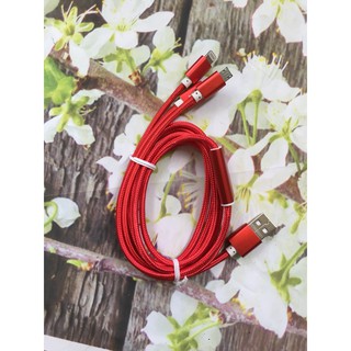 Cáp dù sạc nhanh 3 đầu Apple + Micro + Type-C