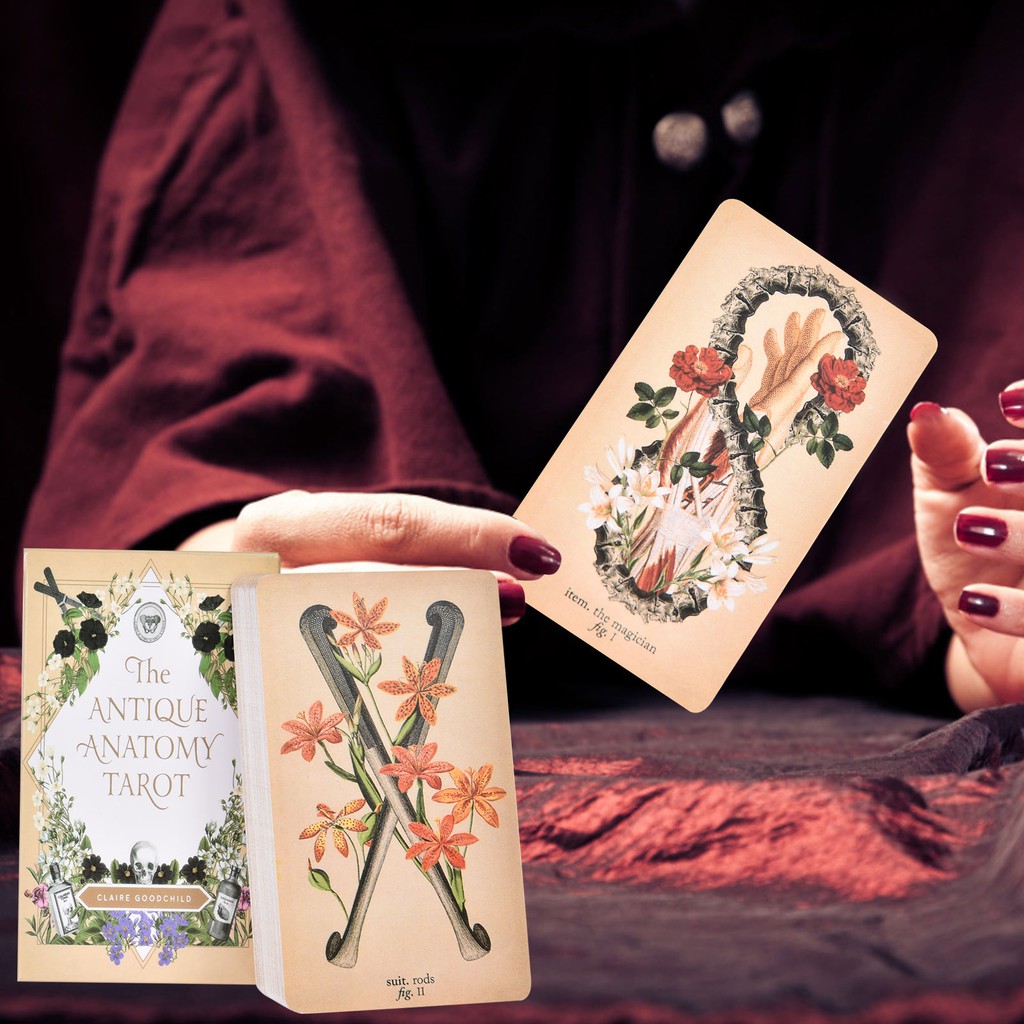 Bộ bài tarot phiên bản tiếng Anh cổ điển thú vị