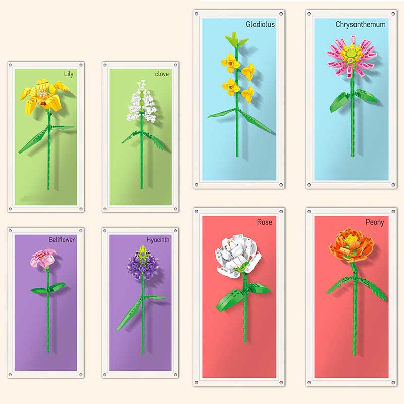 Bộ Đồ Chơi Lắp Ráp Hoa Dành Cho Bé