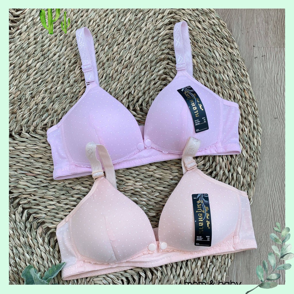 Áo ngực bầu chấm bi thái