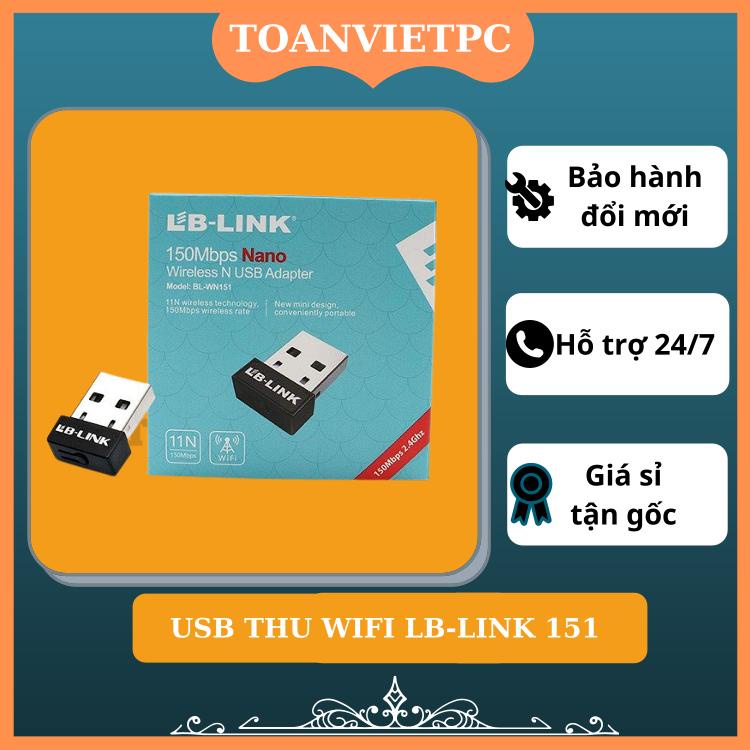 Combo 50 LBLink USB Thu Wifi Nano Tốc Độ 150Mbps LBLINK