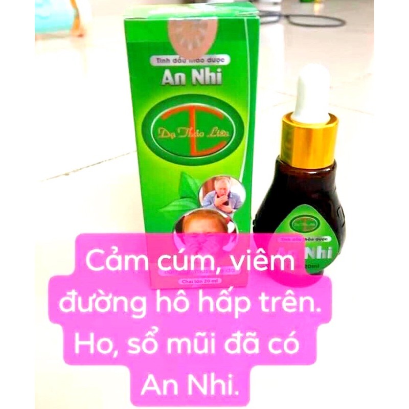 Tinh dầu thảo dược An nhi lọ 20ml chỉ cần bôi bên ngoài