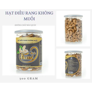 Hạt điều rang muối FAMINUTS sấy tự nhiên bóc vỏ hũ 300 gram