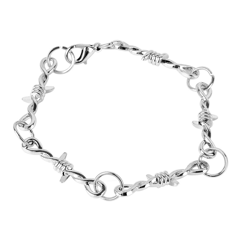 Vòng Tay Kim Loại Cá Tính Cho Nam Và Nữ