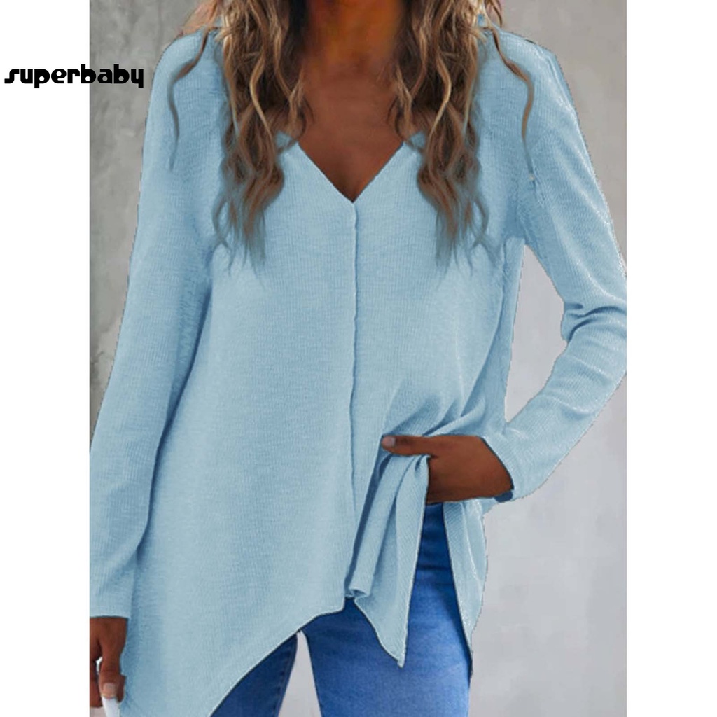Áo sweater dệt kim 5 màu thời trang mùa đông cho nữ
 | BigBuy360 - bigbuy360.vn